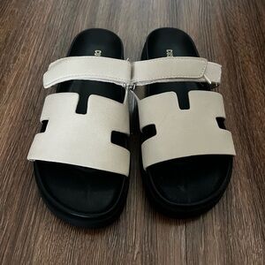 Elegant Cream Sandals